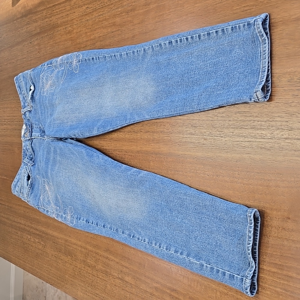 Lucky Brand Lolita Skinny Embroidered Jeans 25" Inseam - Picture 9 of 14